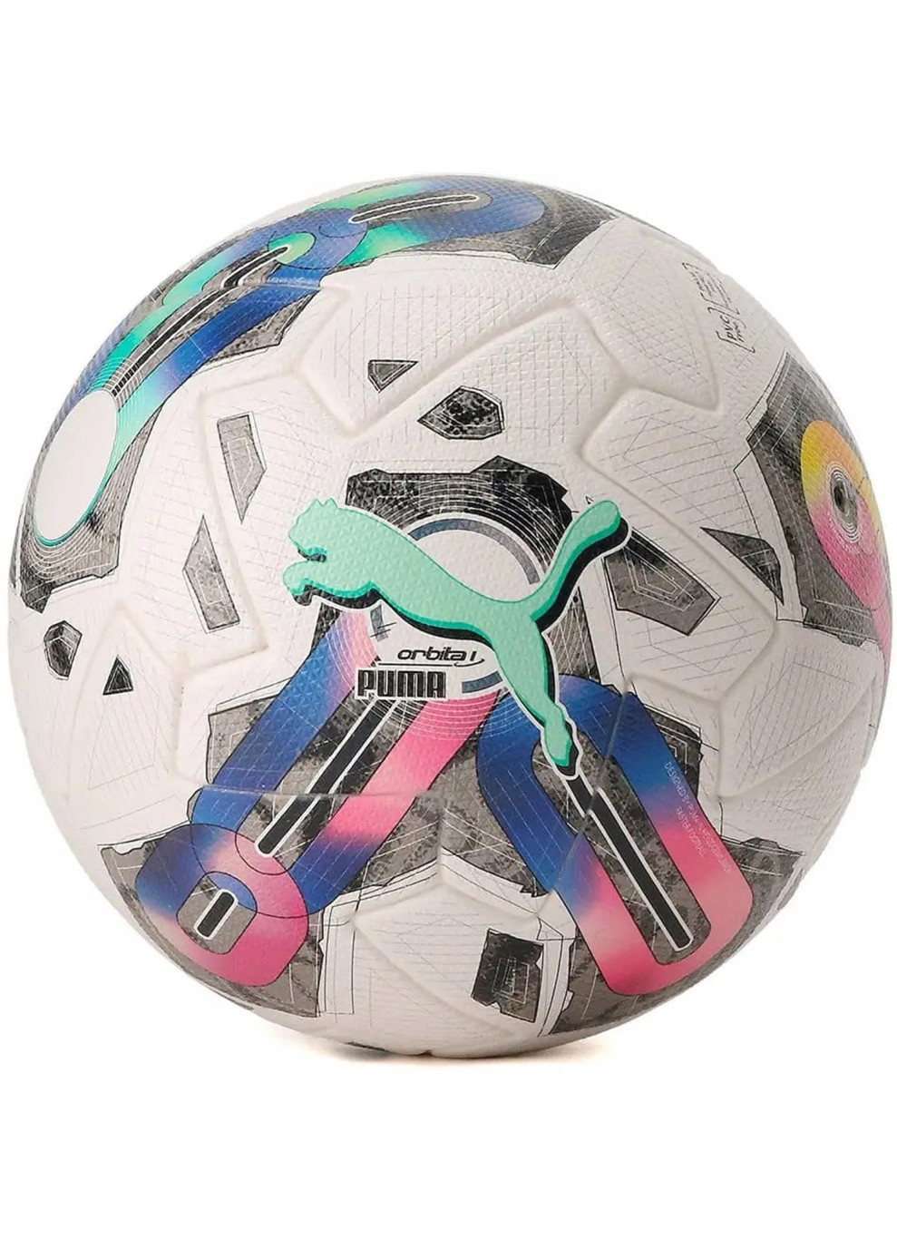 Мяч футбольный Orbita 1 TB Мультиколор Уни 5 (08377401 Puma (262599807)