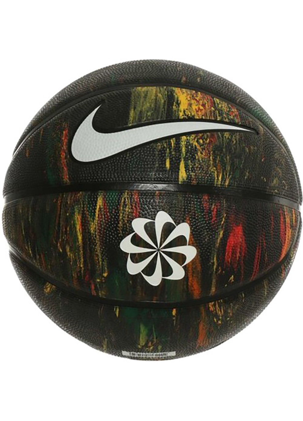 Мяч баскетбольный EVERYDAY PLAYGROUND 8P NEXT NATURE DEFLATED MULTI/BLACK/BLACK/WHITE size 6 Nike (262599347)