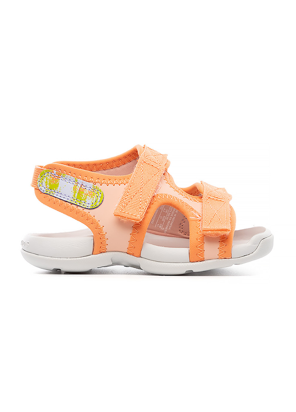 Оранжевые повседневные детские сандали sunray adjust 6 se оранжевый Nike