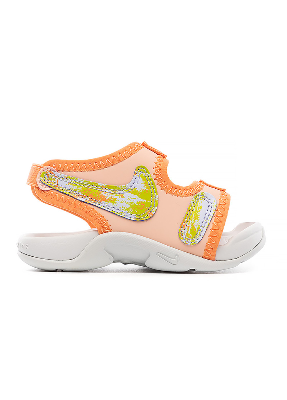 Оранжевые повседневные детские сандали sunray adjust 6 se оранжевый Nike