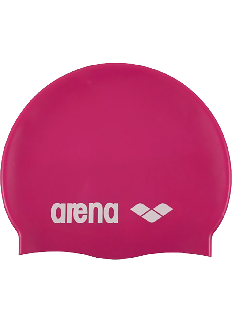 Шапка для плавания CLASSIC SILICONE Фуксия, Белый Уни Arena (262599937)