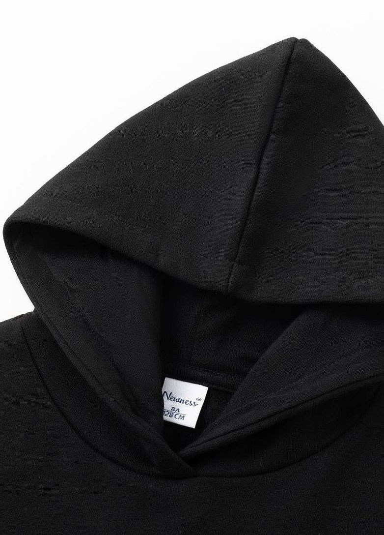 Чёрное теплое детские платье с капюшоном Yumster (262445405)