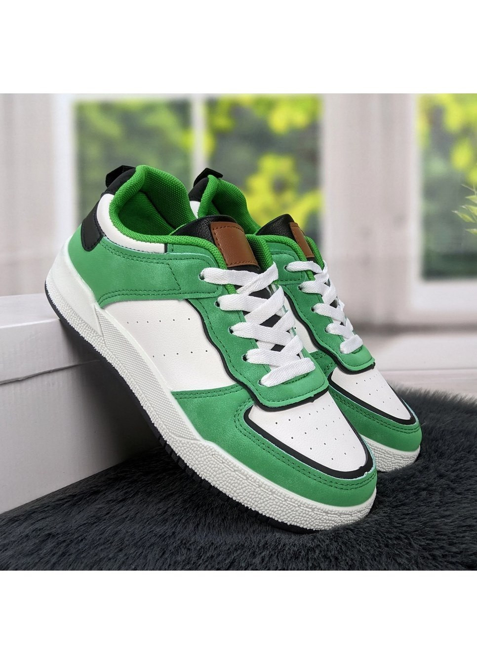 Кроссовки кеды женские SWIN SHOES зелёные демисезоны (262596870)