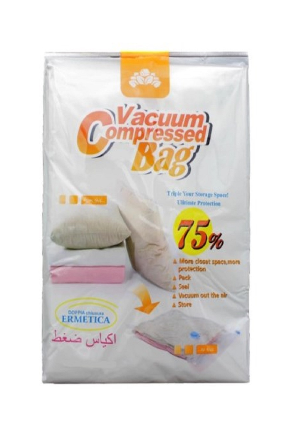 Вакуумний пакет мішок VACUUM BAG 70*100 см для зберігання одягу речей VTech (262448819)