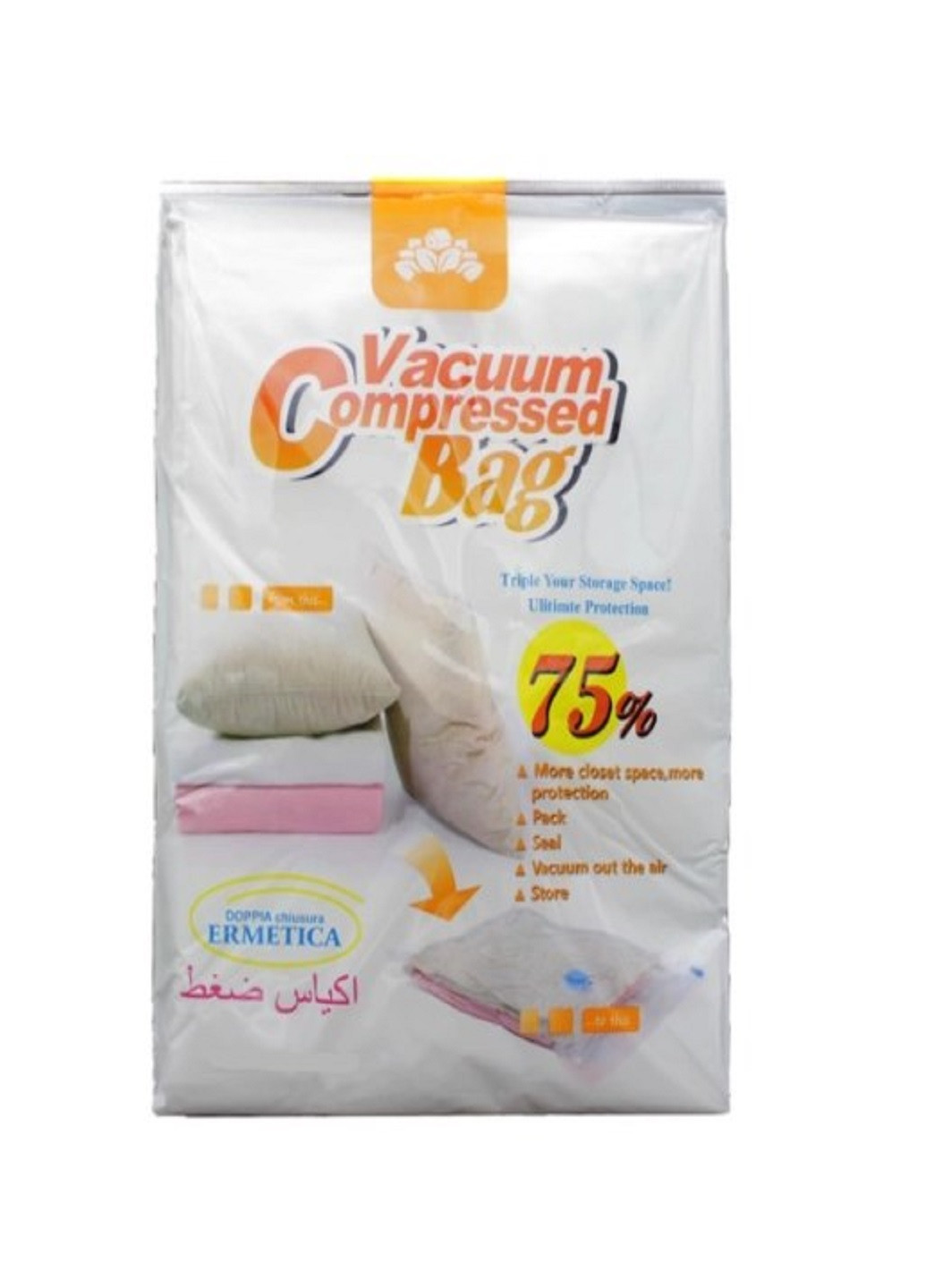 Вакуумний пакет мішок VACUUM BAG 50*60 см для зберігання одягу речей VTech (262448816)