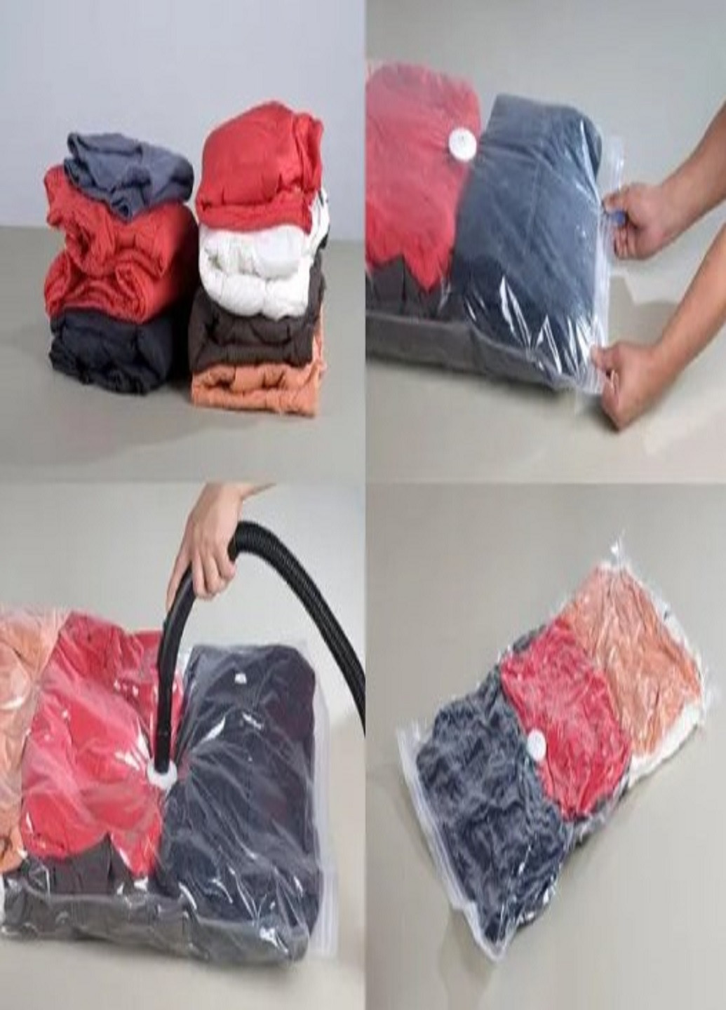 Вакуумний пакет мішок VACUUM BAG 50*60 см для зберігання одягу речей VTech (262454238)
