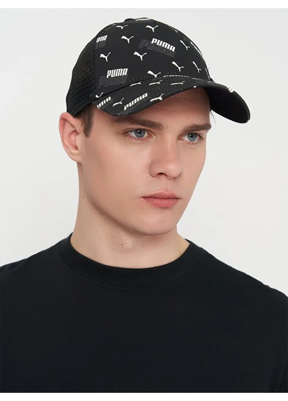Кепка Academy AOP Trucker Cap Чорний Puma (262450964)