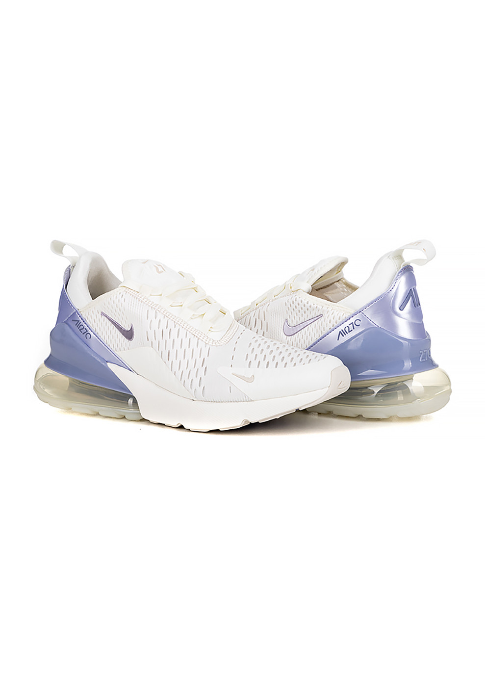 Белые демисезонные женские кроссовки w air max 270 белый Nike