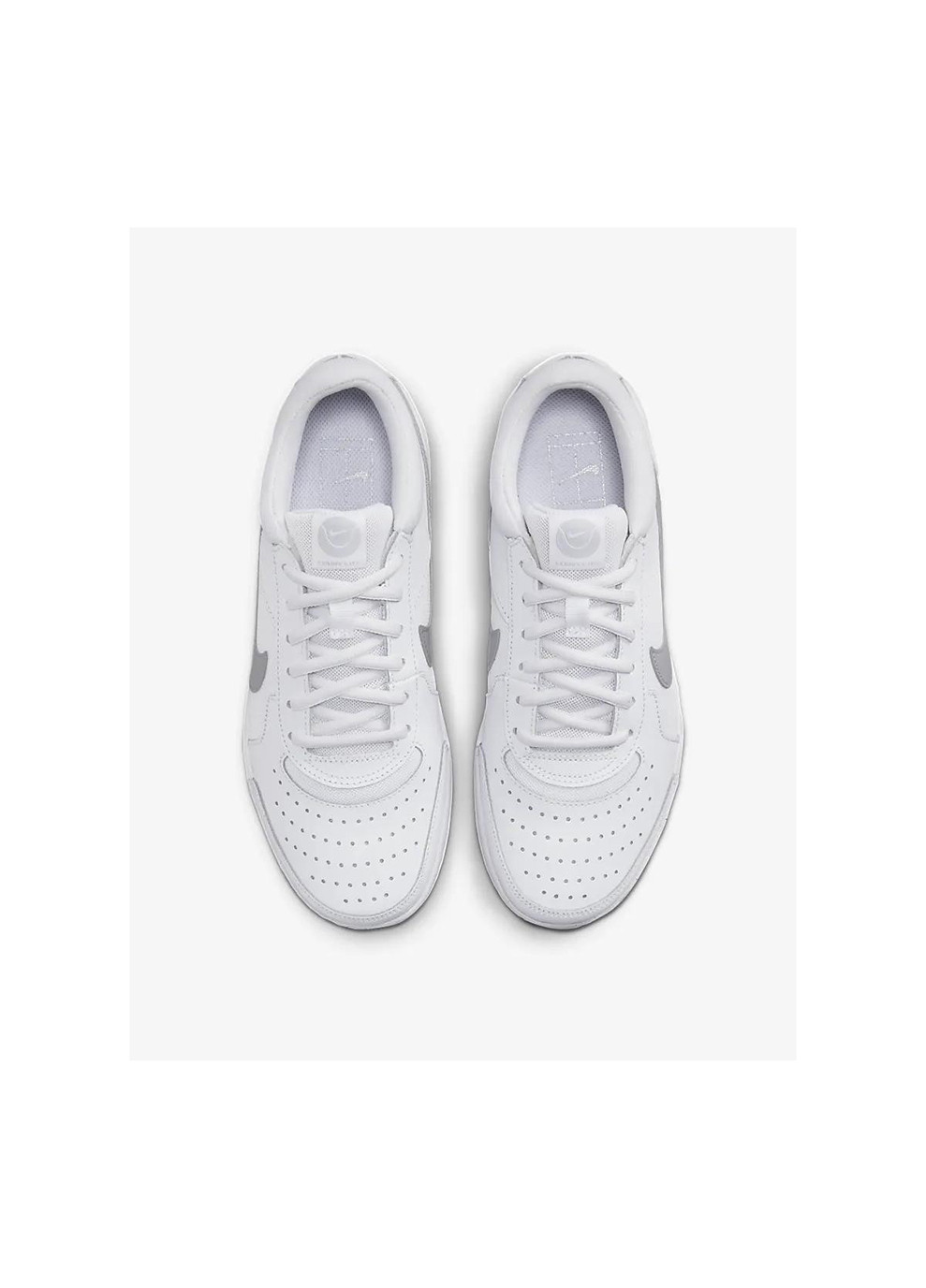 Білі осінні кросівки жін, zoom court lite 3 Nike