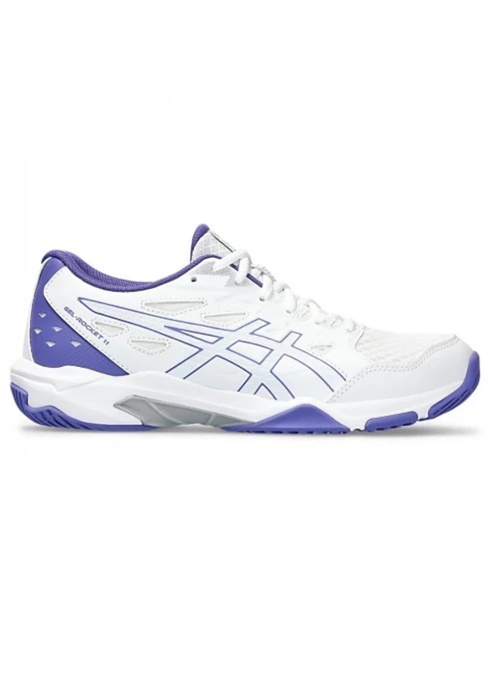 Женские кроссовки GEL-ROCKET 11 Белый,Синий Asics комбинированные демисезоны (262450539)