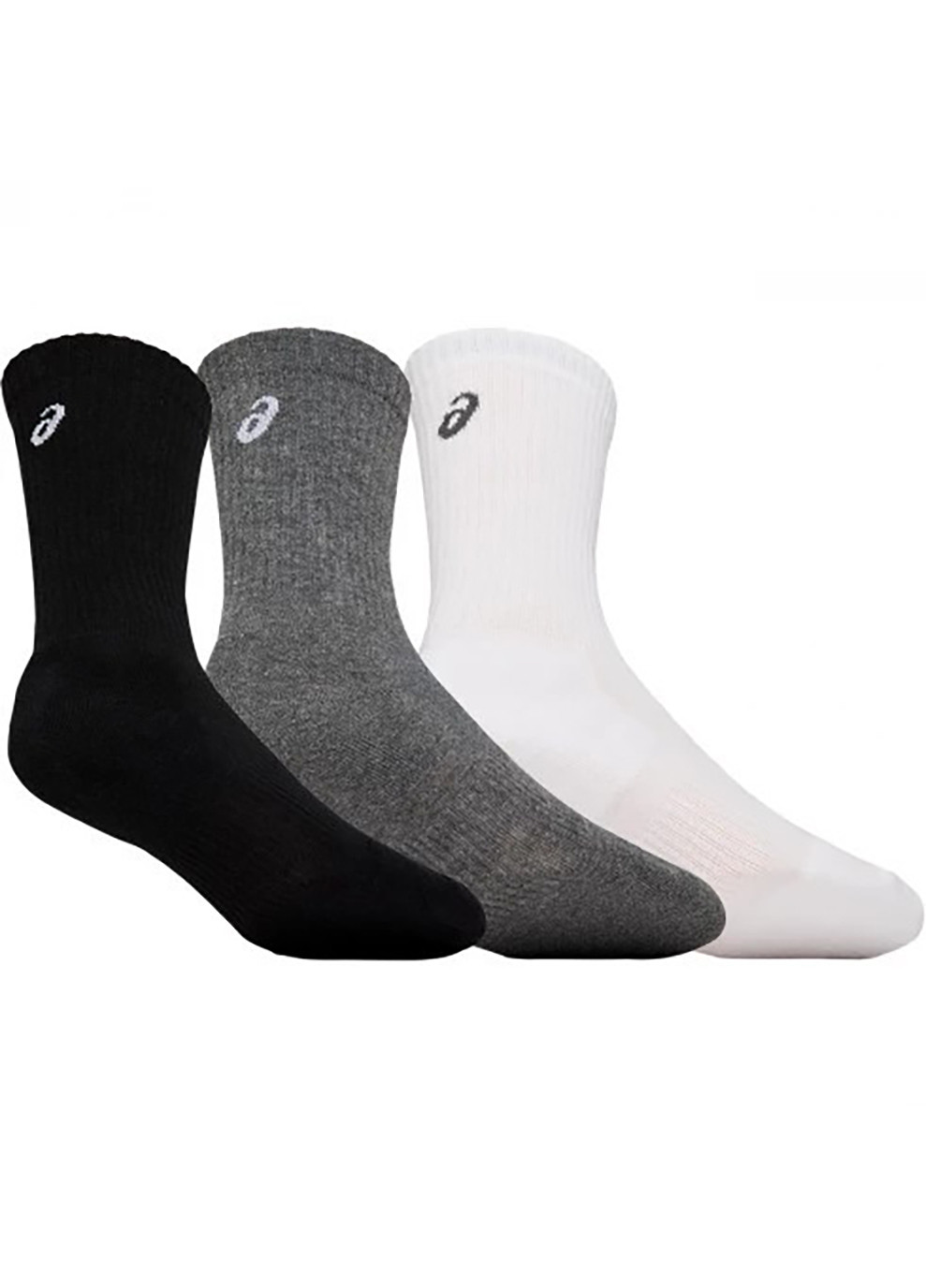Шкарпетки 3PPK CREW Чорний, Сірий, Білий Asics (262451712)