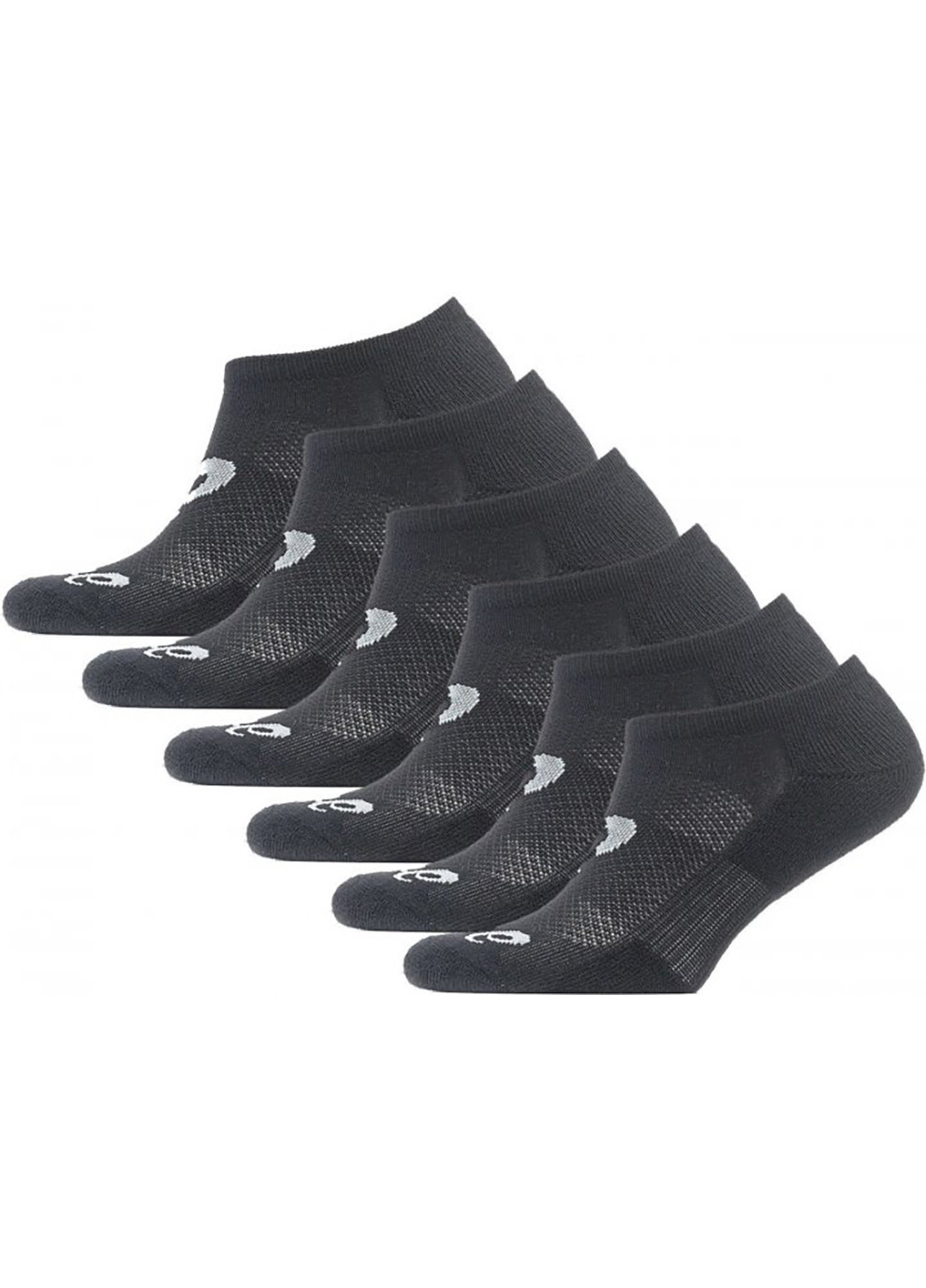 Носки 6PPK invisible sock black I Черный Asics (262451786)
