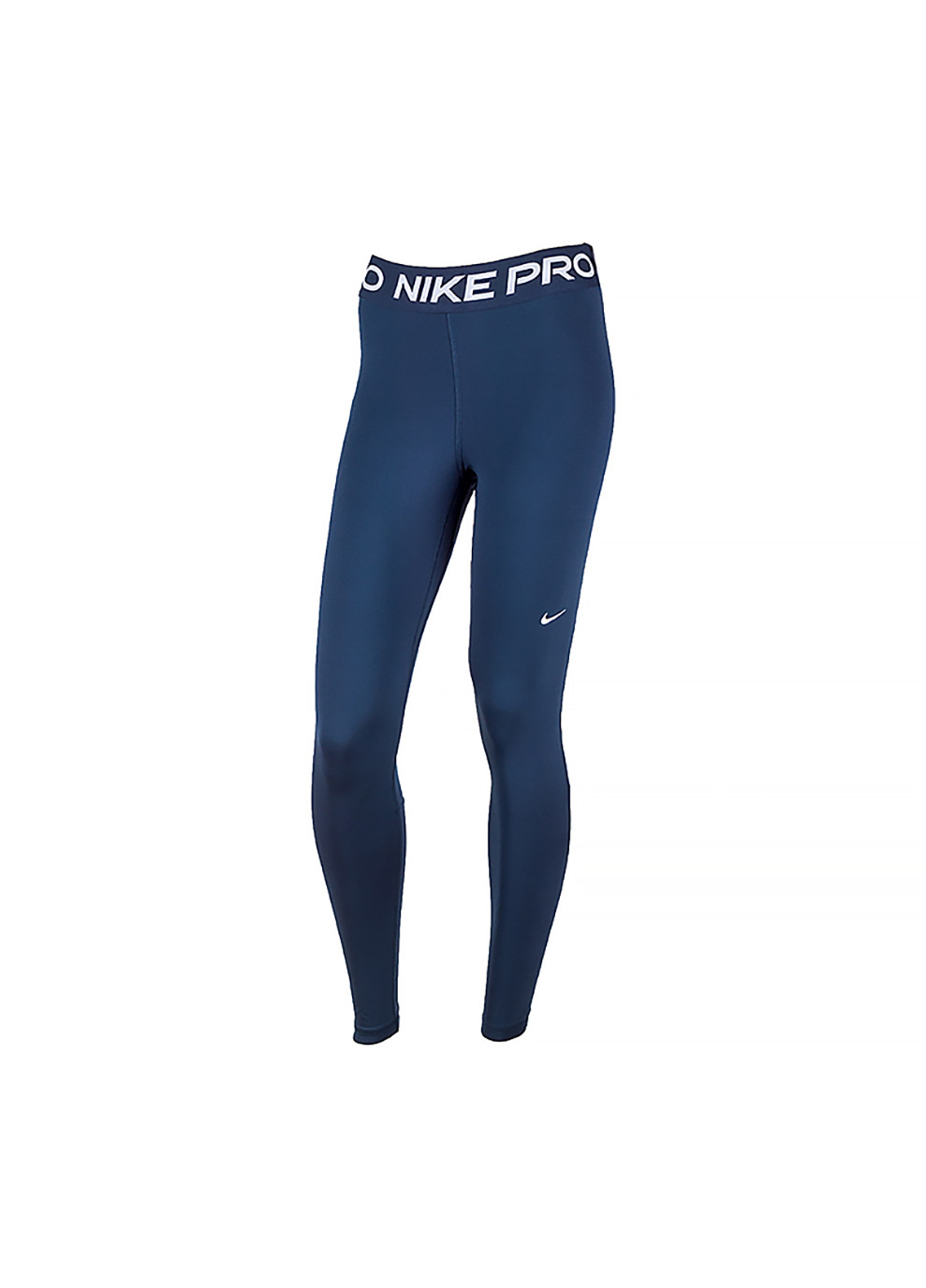 Синие летние женские леггинсы w np 365 tight синий Nike