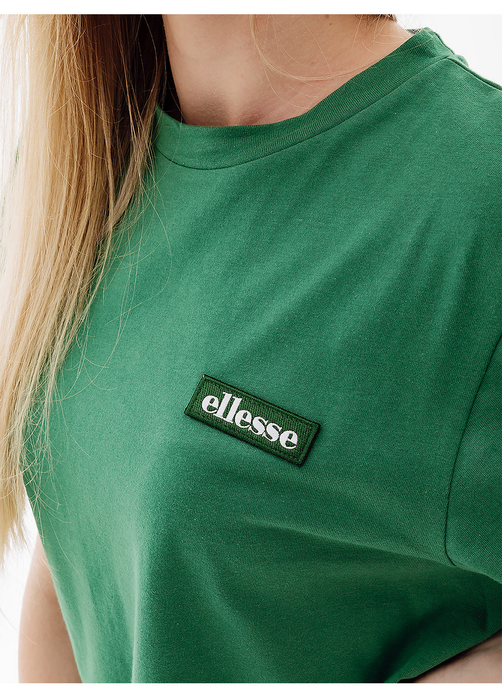 Зеленая демисезон женская футболка tolin tee зеленый Ellesse