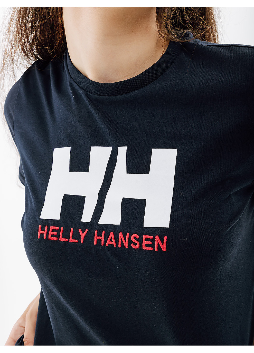 Женская Футболка HELY HANSEN W HH LOGO T-SHIRT Синий Helly Hansen - (262450572)