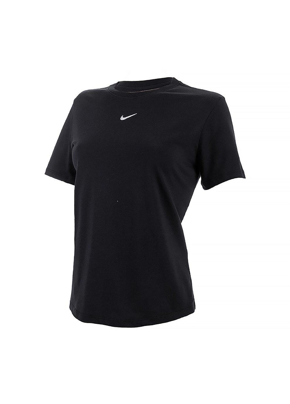 Черная демисезон женская футболка w nsw tee essnt crew lbr черный Nike