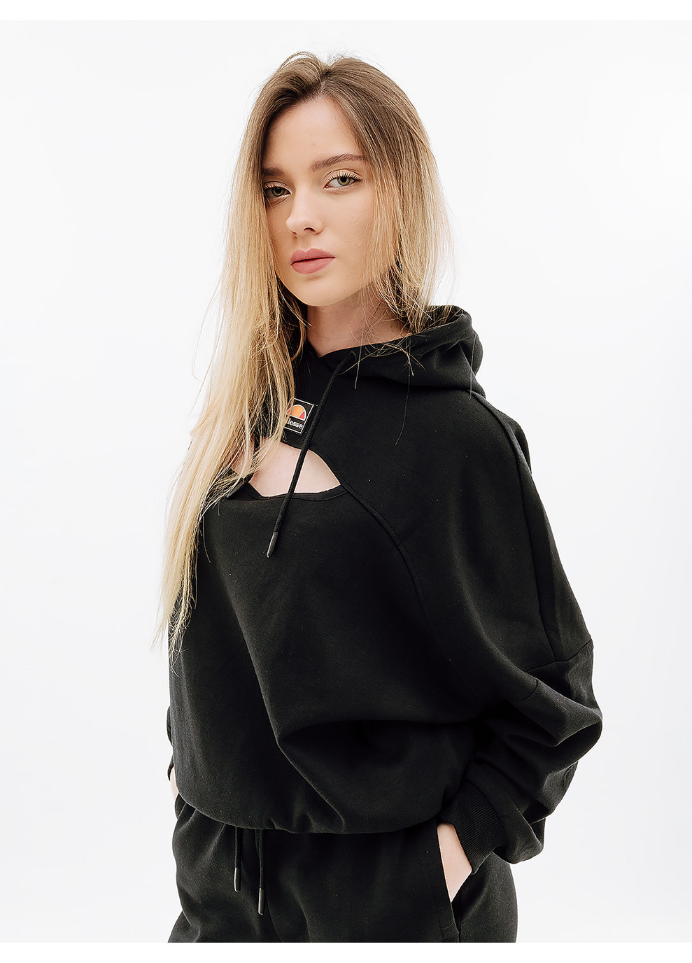 Жіноче Худі Etna OH Hoody Чорний Ellesse (262450481)