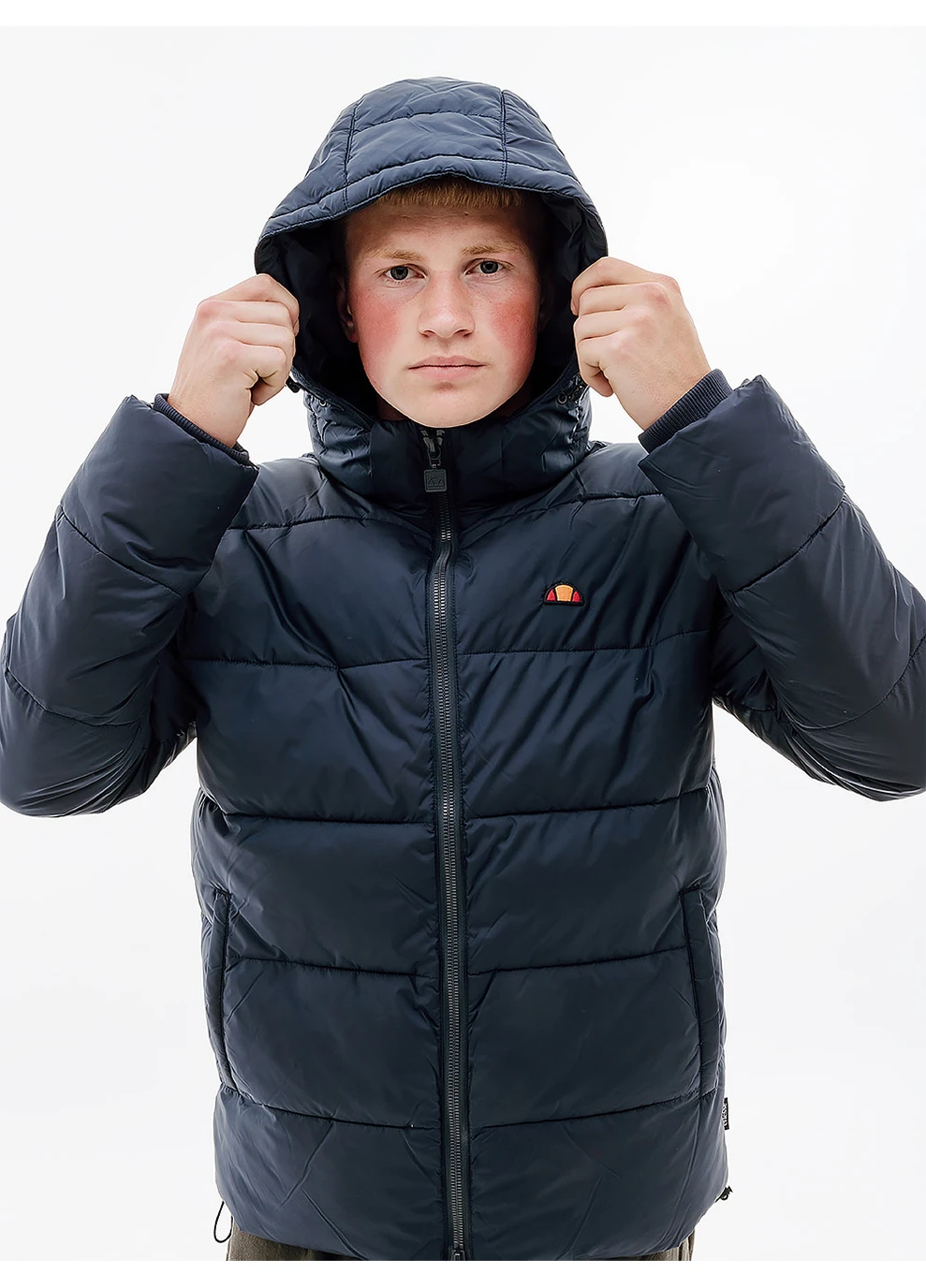 Синяя зимняя мужская куртка paddero jacket синий Ellesse