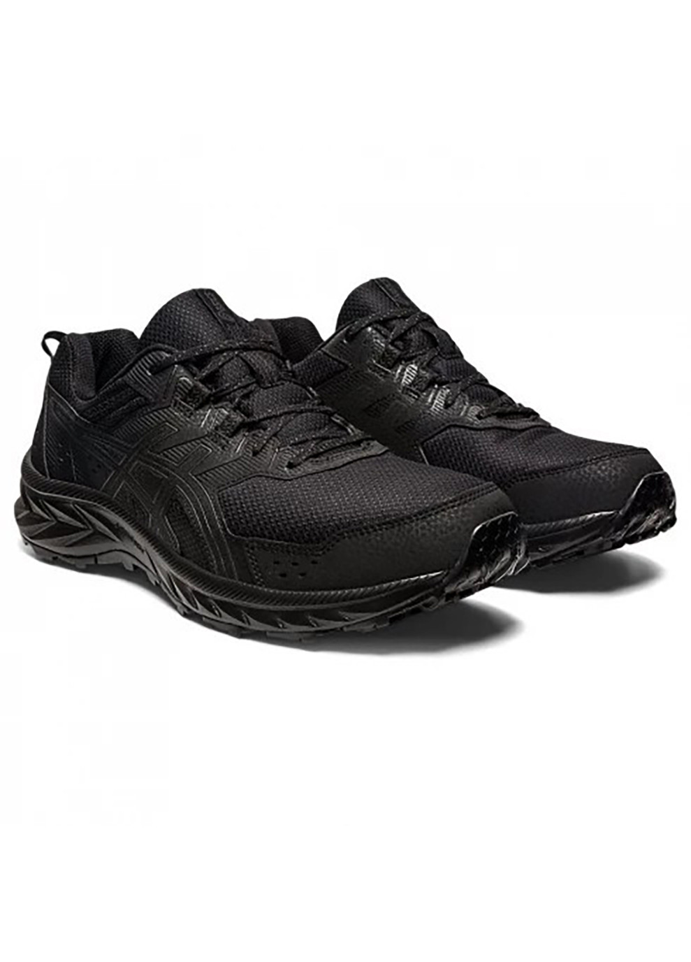 Черные демисезонные мужские кроссовки gel-venture 9 черный Asics