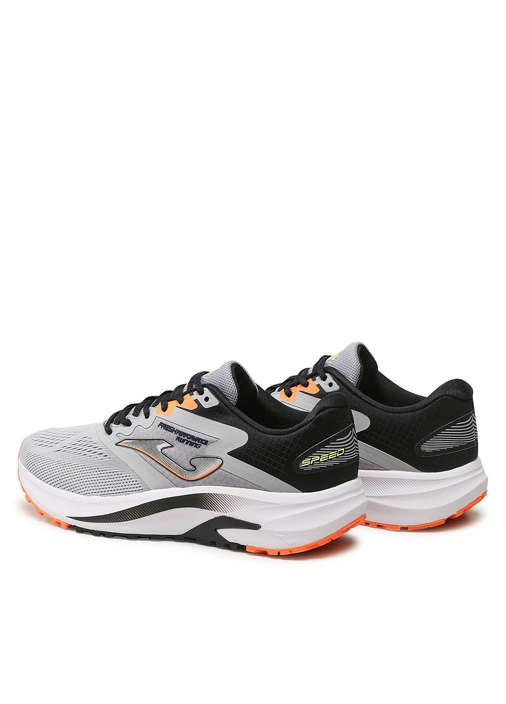 Цветные демисезонные мужские кроссовки для бега r.speed серый оранжевый Joma