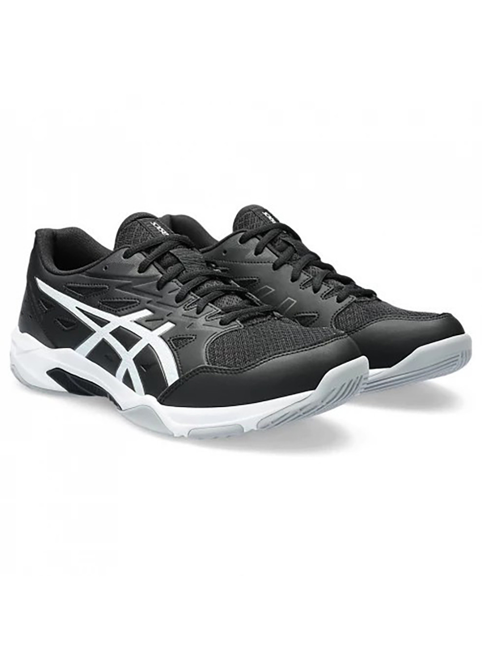 Цветные демисезонные мужские кроссовки gel-rocket 11 черный,серый,белый Asics