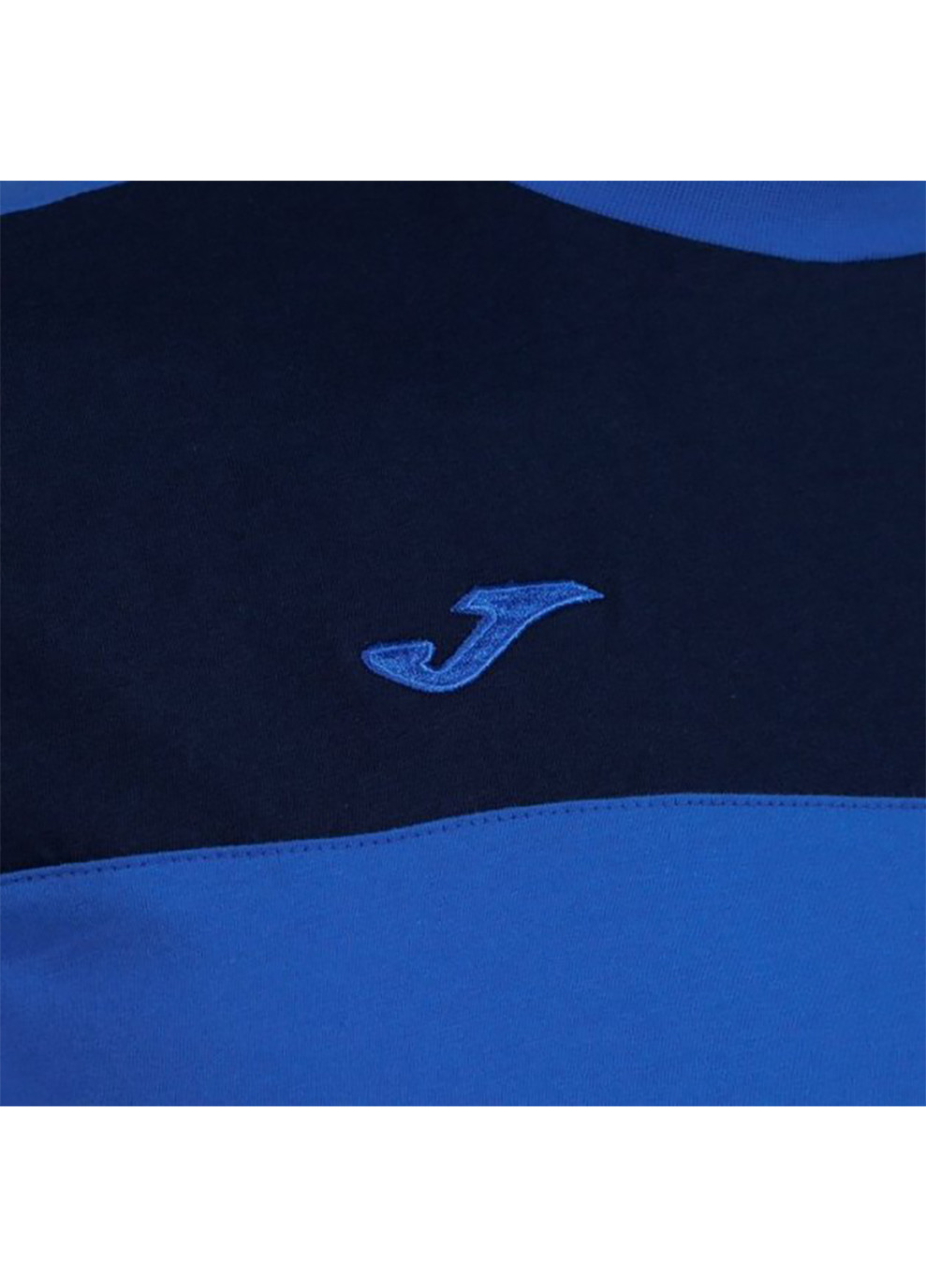Комбінована чоловіча футболка crew v синій темно-синій Joma