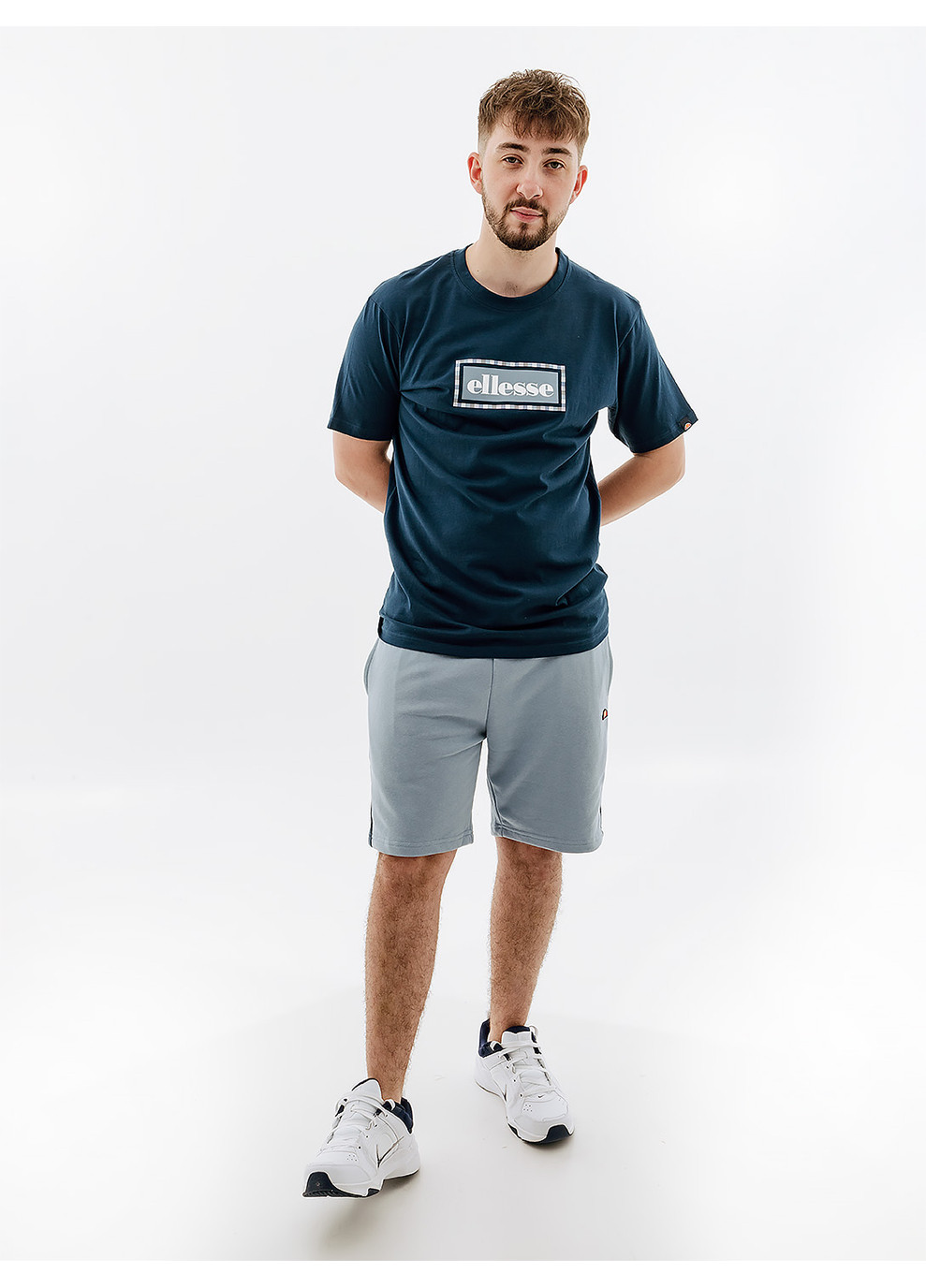 Синя чоловіча футболка ellesseusivo tee синій Ellesse