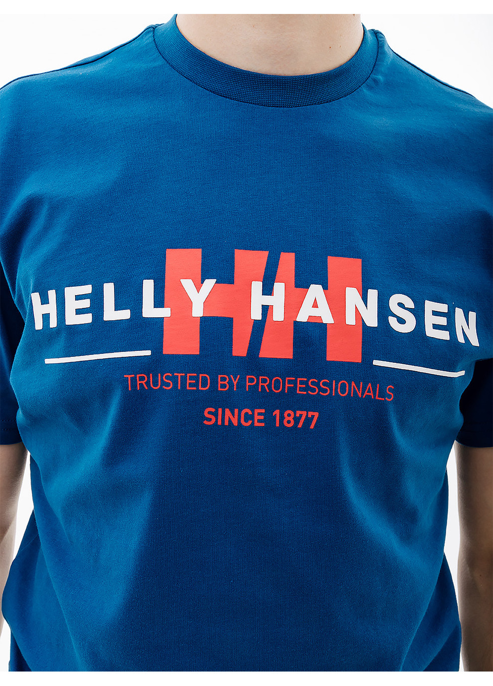 Синя чоловіча футболка rwb graphic t-shirt синій Helly Hansen