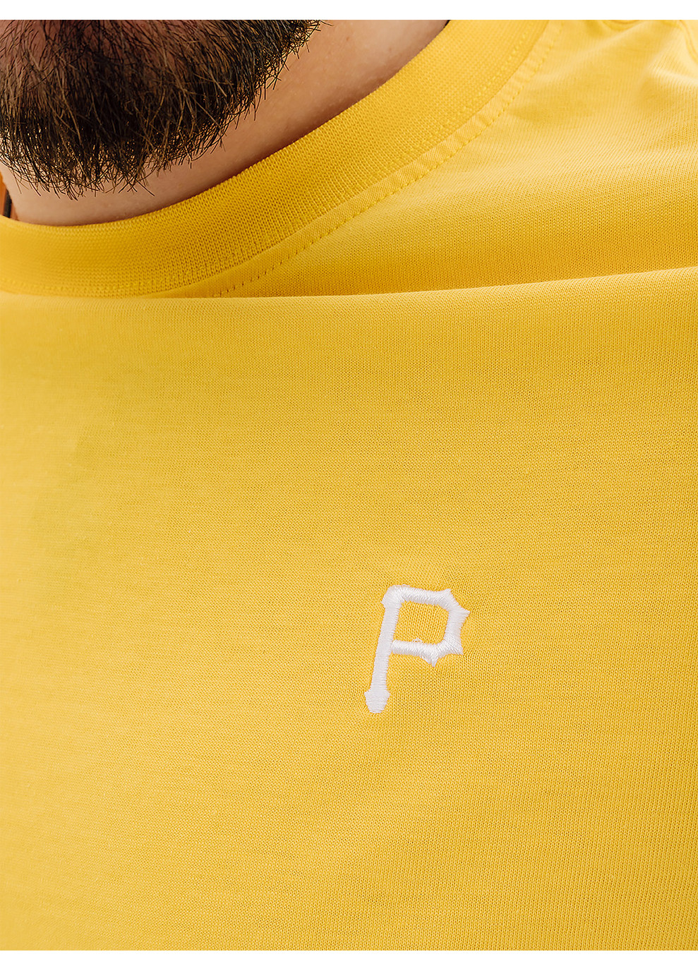 Жовта чоловіча футболка pittsburgh pirates base runner жовтий 47 Brand