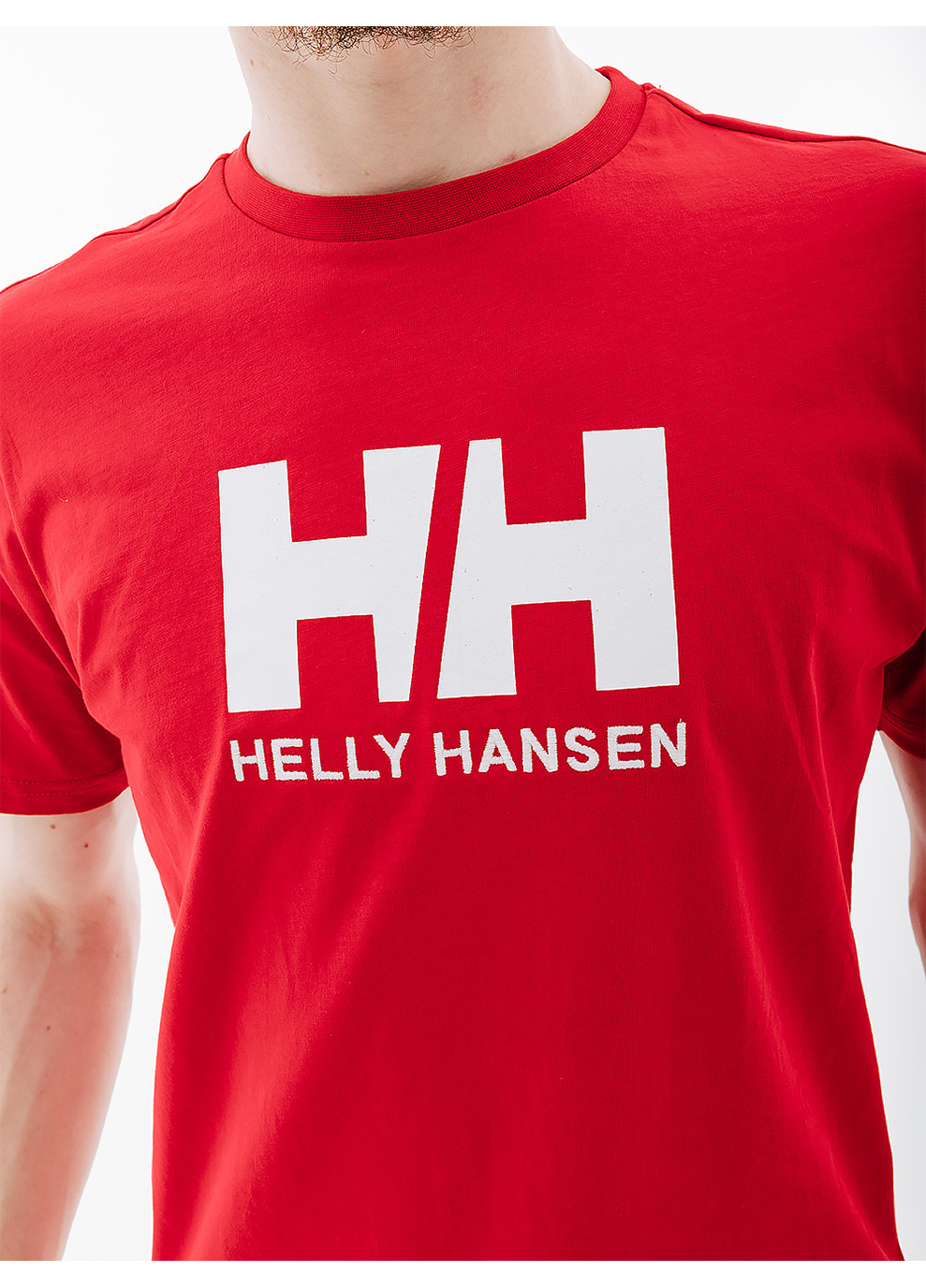 Червона чоловіча футболка hhogo t-shirt червоний Helly Hansen