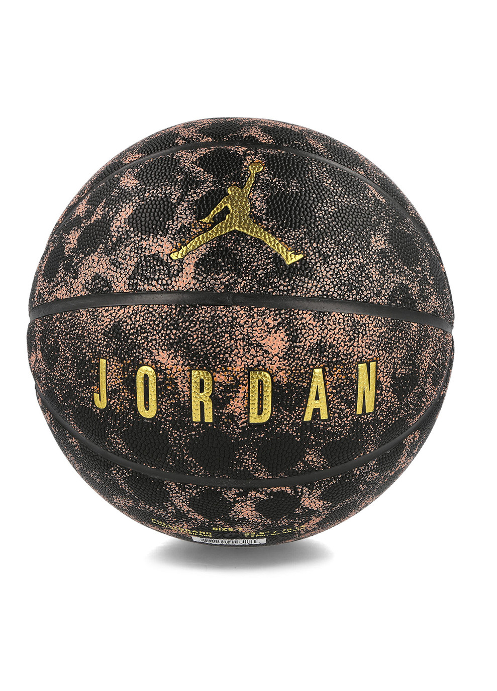 Мяч баскетбольный JORDAN BASKETBALL 8P ENERGY DEFLATED CRIMSON BLISS/BLACK/BLACK/GOLD size 7 Nike (262450414)