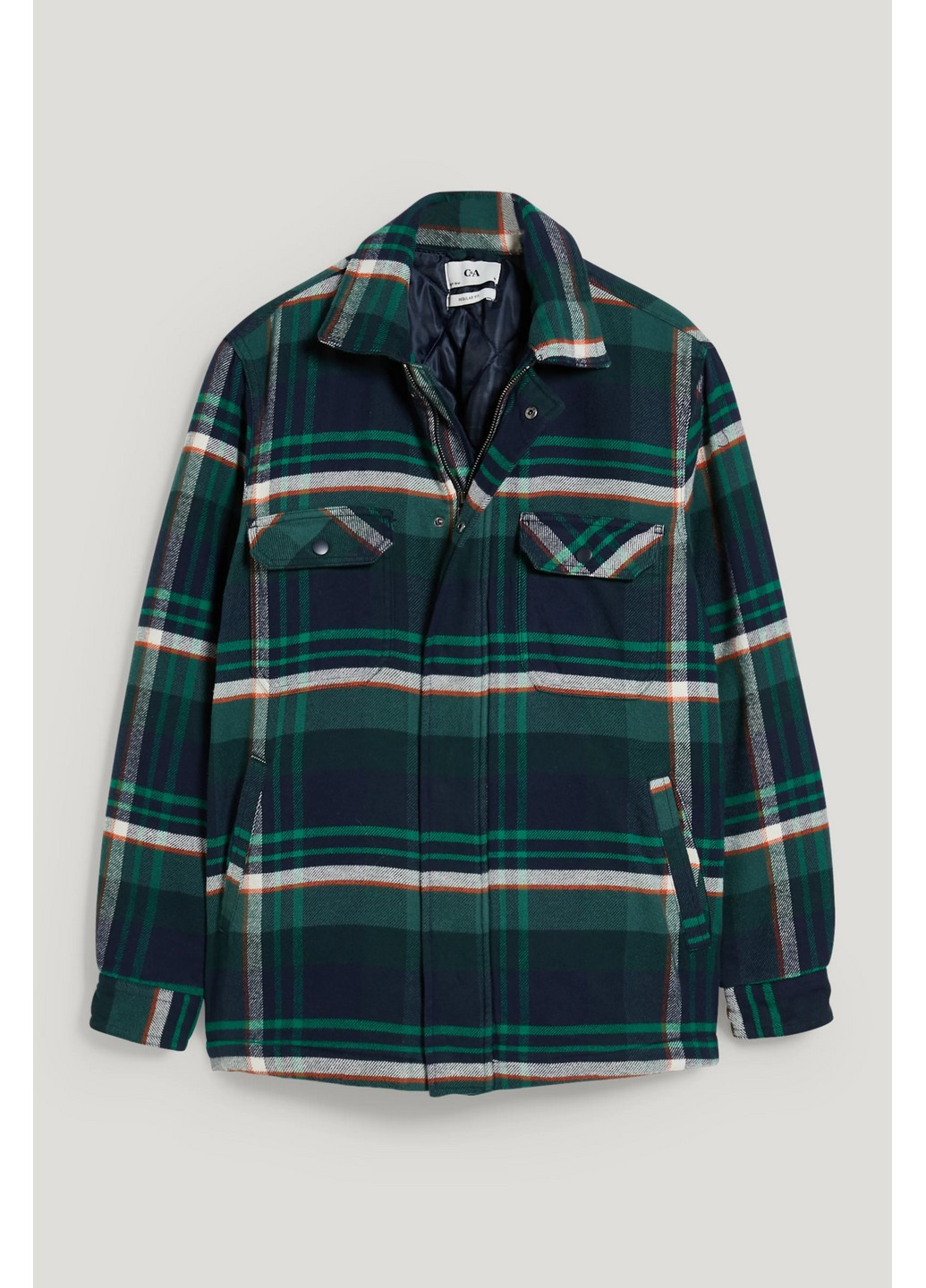 Зеленая демисезонная куртка C&A