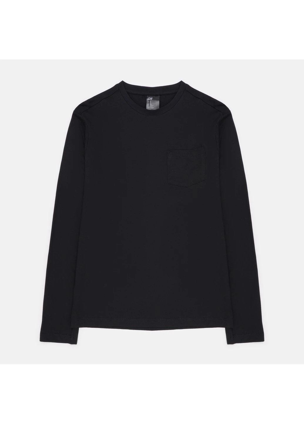 Черный демисезонный домашний лонгслив H&M