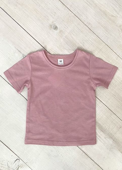 Рожева літня футболка дитяча рожевий носи своє (6021-001-1-v121) Носи своє