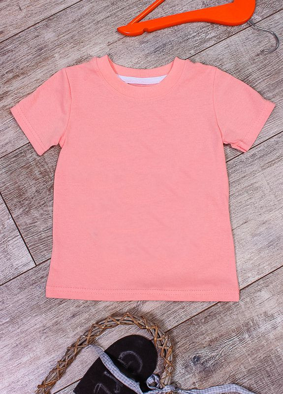 Розовая летняя футболка детская розовый носи свое(6021-001v-v247) Носи своє