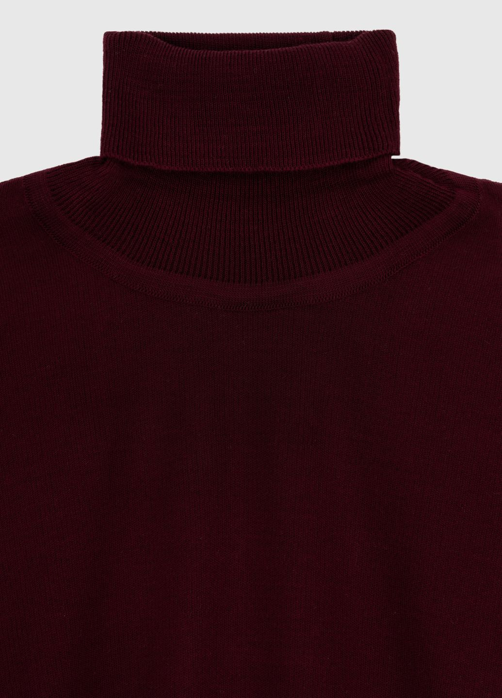 Бордовий демісезонний светр No Brand