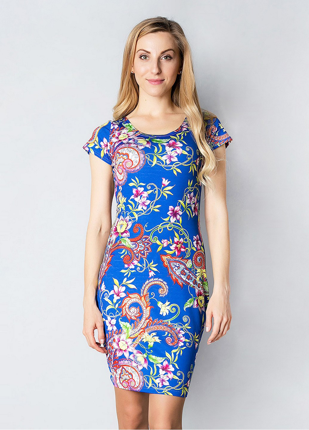 Синя кежуал сукня Meggi турецькі огірки