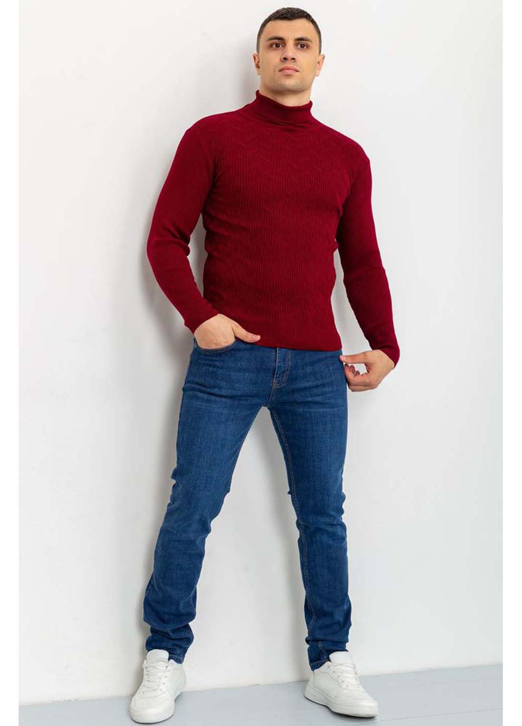 Бордовый свитер Ager