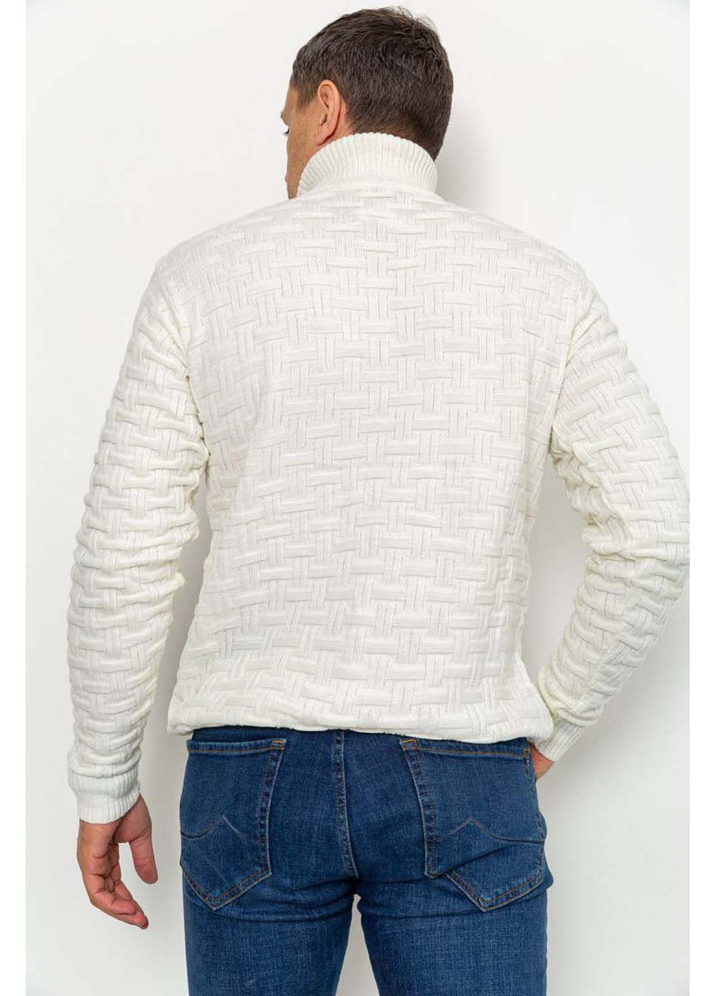 Білий зимовий светр Ager