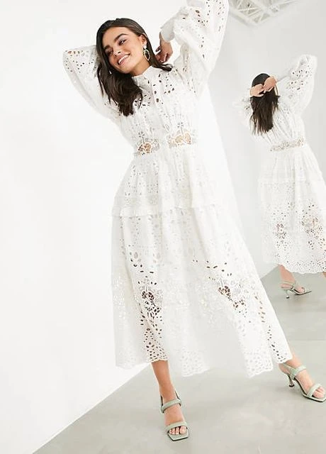 Белое платье Asos