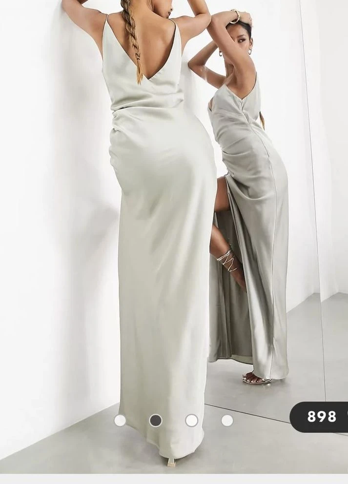 Оливкова (хакі) сукня Asos