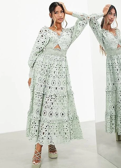 Зеленое платье Asos