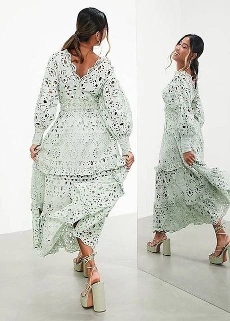 Зеленое платье Asos