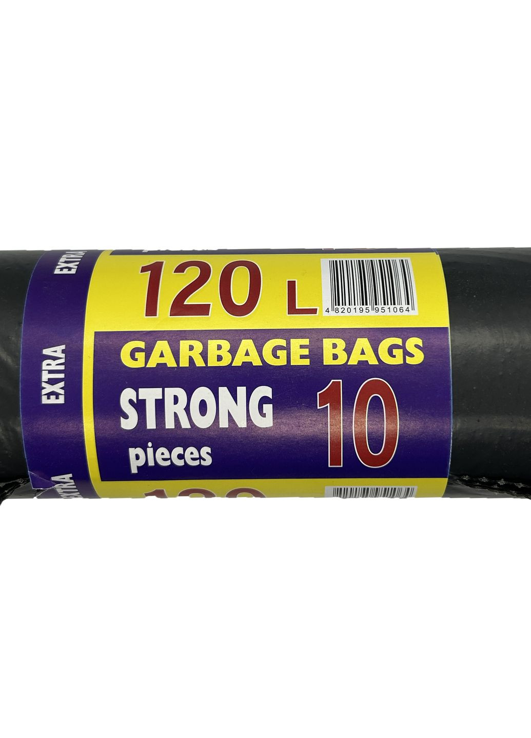 Упаковка пакетів для сміття Strong 120 л 10 шт No Brand (262609032)