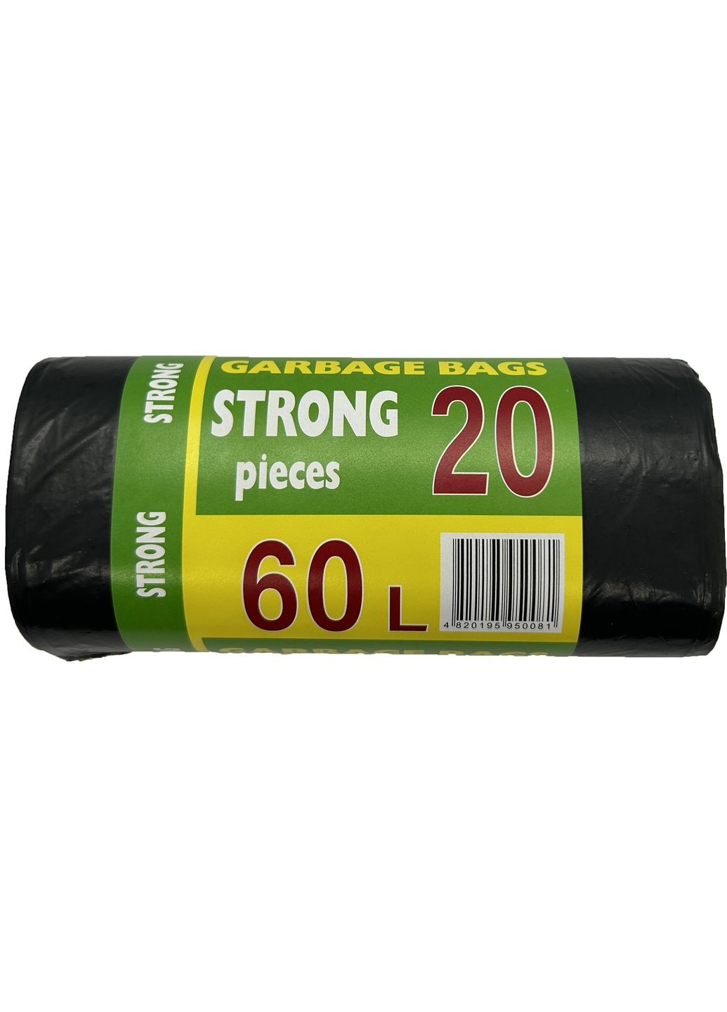 Упаковка пакетів для сміття Strong 60 л 20 шт No Brand (262609034)