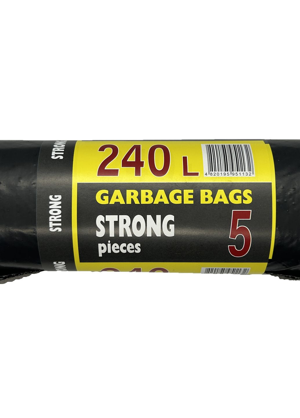Упаковка пакетов для мусора Strong 240 л 5 шт No Brand (262609030)
