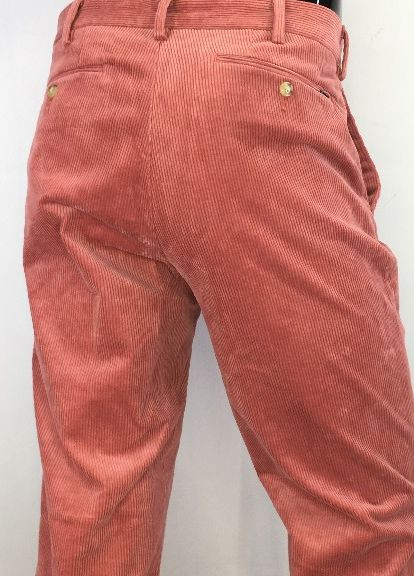 Терракотовые кэжуал демисезонные прямые брюки Ralph Lauren