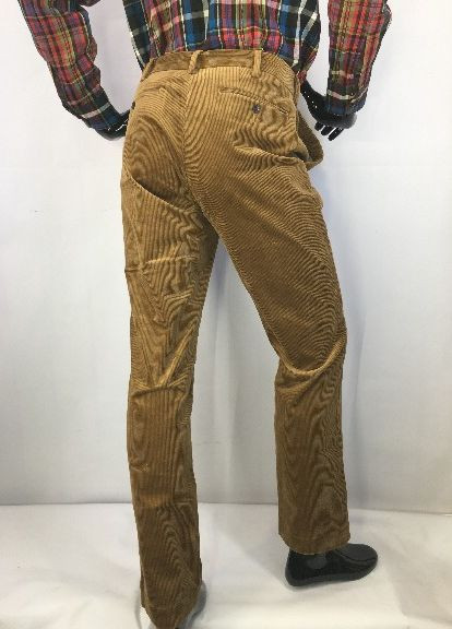 Горчичные кэжуал демисезонные прямые брюки Ralph Lauren