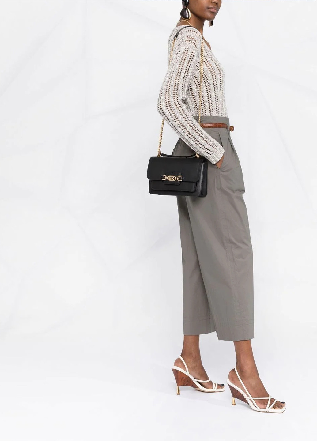 Сумка жіноча шкіряна Michael Kors LG SHLDR (262672675)