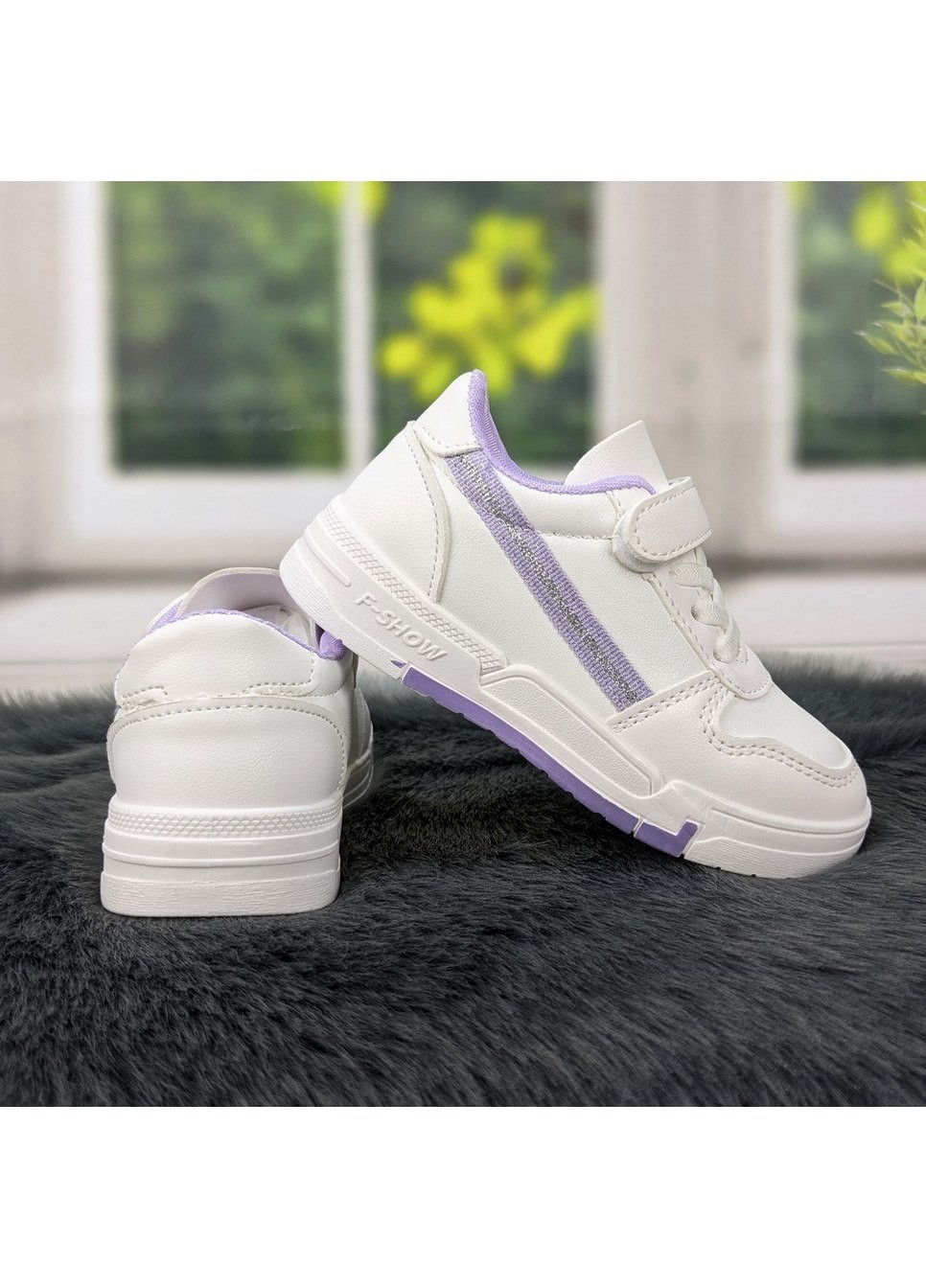 Білі осінні кросівки дитячі для дівчинки Paliament